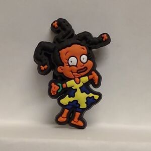 5/$5 Rugrats Susie Carmichael Croc Shoe Charm